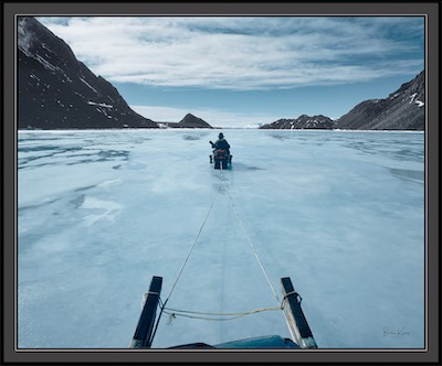 Arctic ice travel